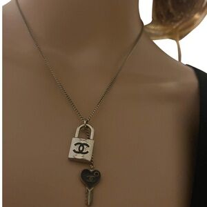 Chanel cc lock and key vintage
